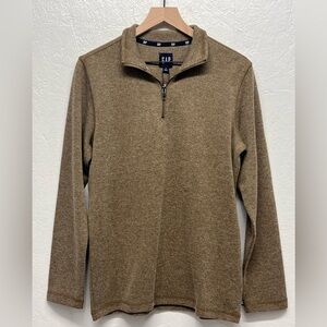 Gap - Men's Long Sleeve Half Zip Mock Neck Warm & Stylish Sweater - S